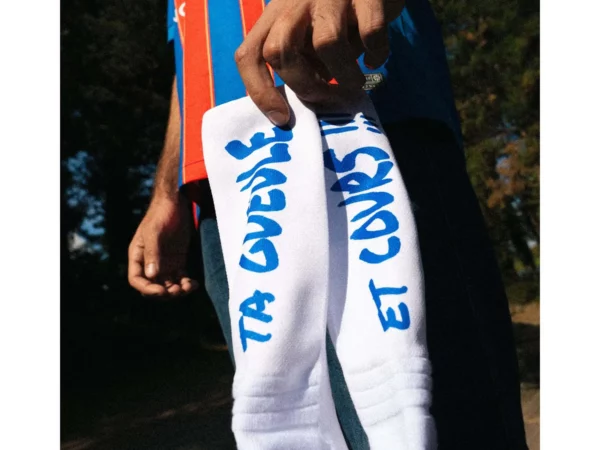 Chaussettes de running Les Frères Chaussettes Ta Gueule Et Cours