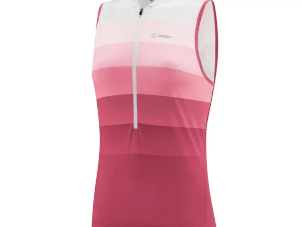 Maillot sans manches demi-zip femme Löffler Rainbow