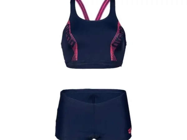 Maillot de bain 2 pièces femme Arena Energy Back Graphic