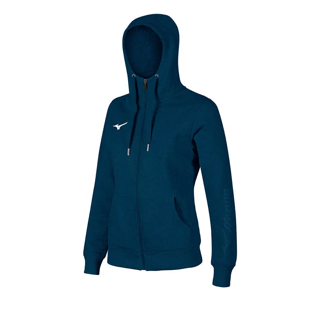 Sweatshirt full zip femme Mizuno Team Training