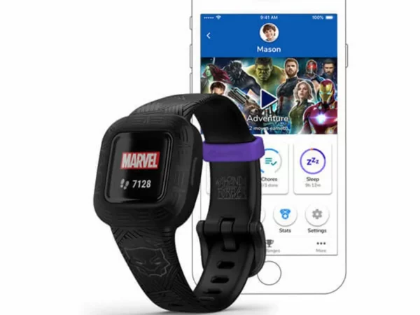 Montre enfant Garmin Vívofit 3 marvel black panther