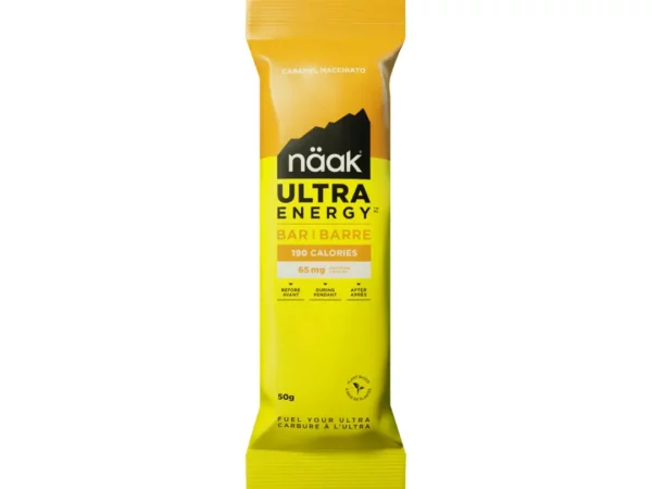Naak Barre énergétique Ultra Energy Caféine - caramel macchiato