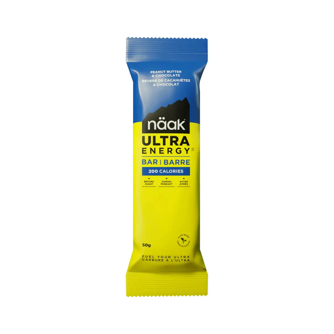 Barres de nutrition - Sachets Individuels à la saveur beurre d'arachide et chocolat Naäk
