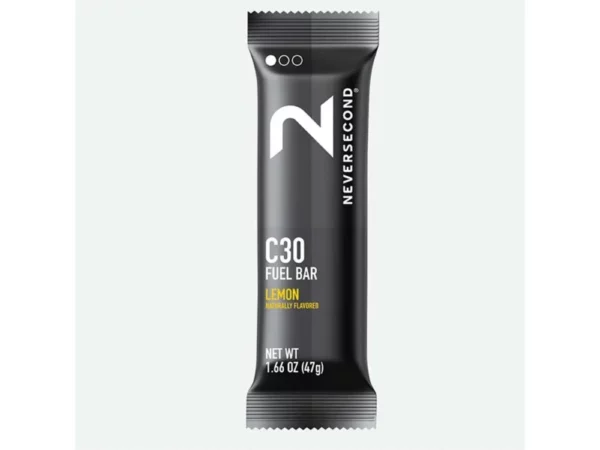 Barres de nutrition Neversecond citron C30