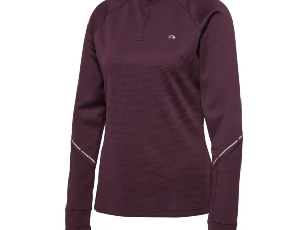 Sweatshirt 1/2 zip femme Newline Power