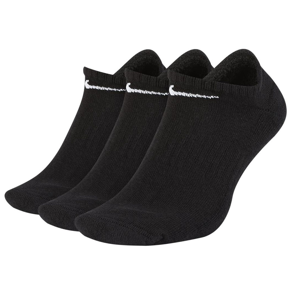 Everyday Cushioned Training No-Show Socks (3 Pairs)