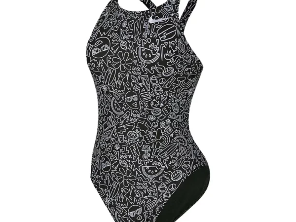 Maillot de bain 1 pièce femme Nike Hydrastrong Multi Print