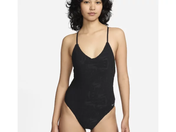 Maillot de bain 1 pièce fille Nike Retro Flow