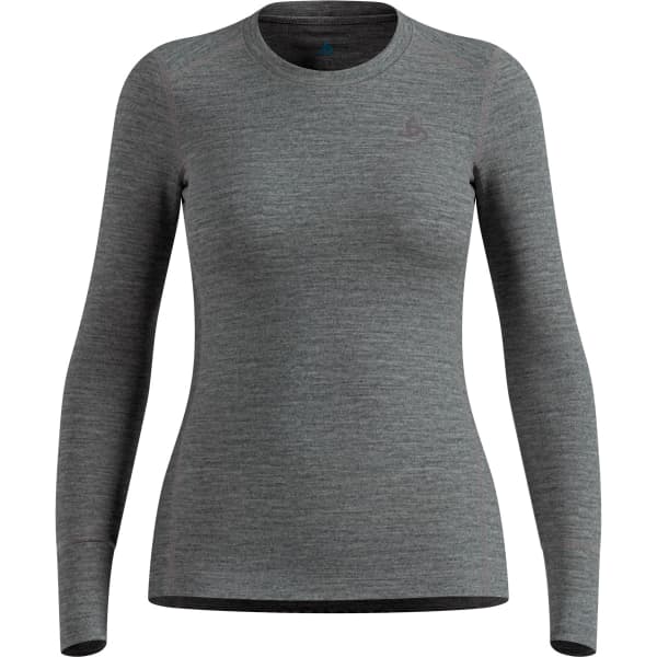 ODLO MERINO 200 BL TOP CREW NECK L/S W