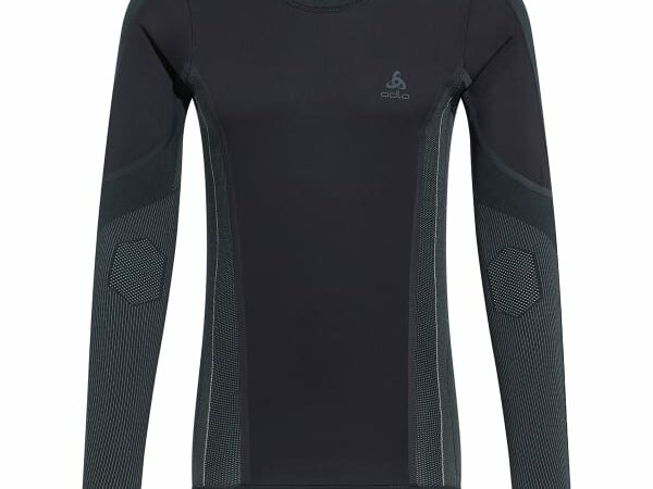 ODLO ZEROWEIGHT PK WINDPROOF WARM BL TOP CREW NECK L/S
