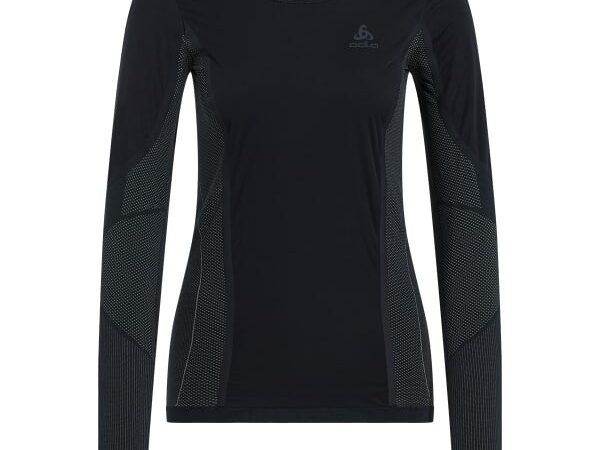 ODLO ZEROWEIGHT PK WINDPROOF WARM BL TOP CREW NECK L/S W