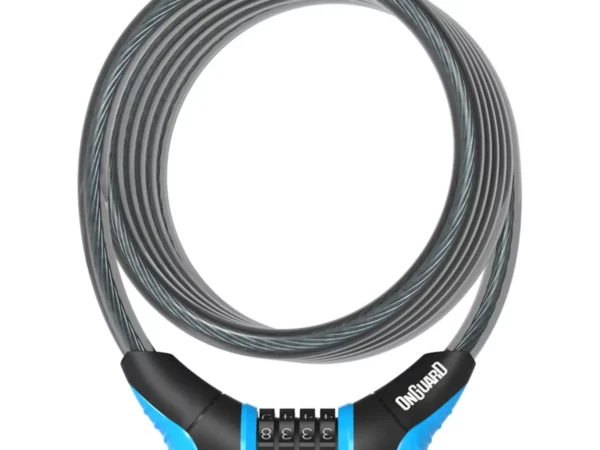 Antivol câble Onguard Neon Coil Combo-180cmx12mm