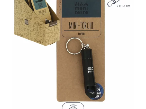 Ouvre-bouteille mini-torche Élémenterre Lopen