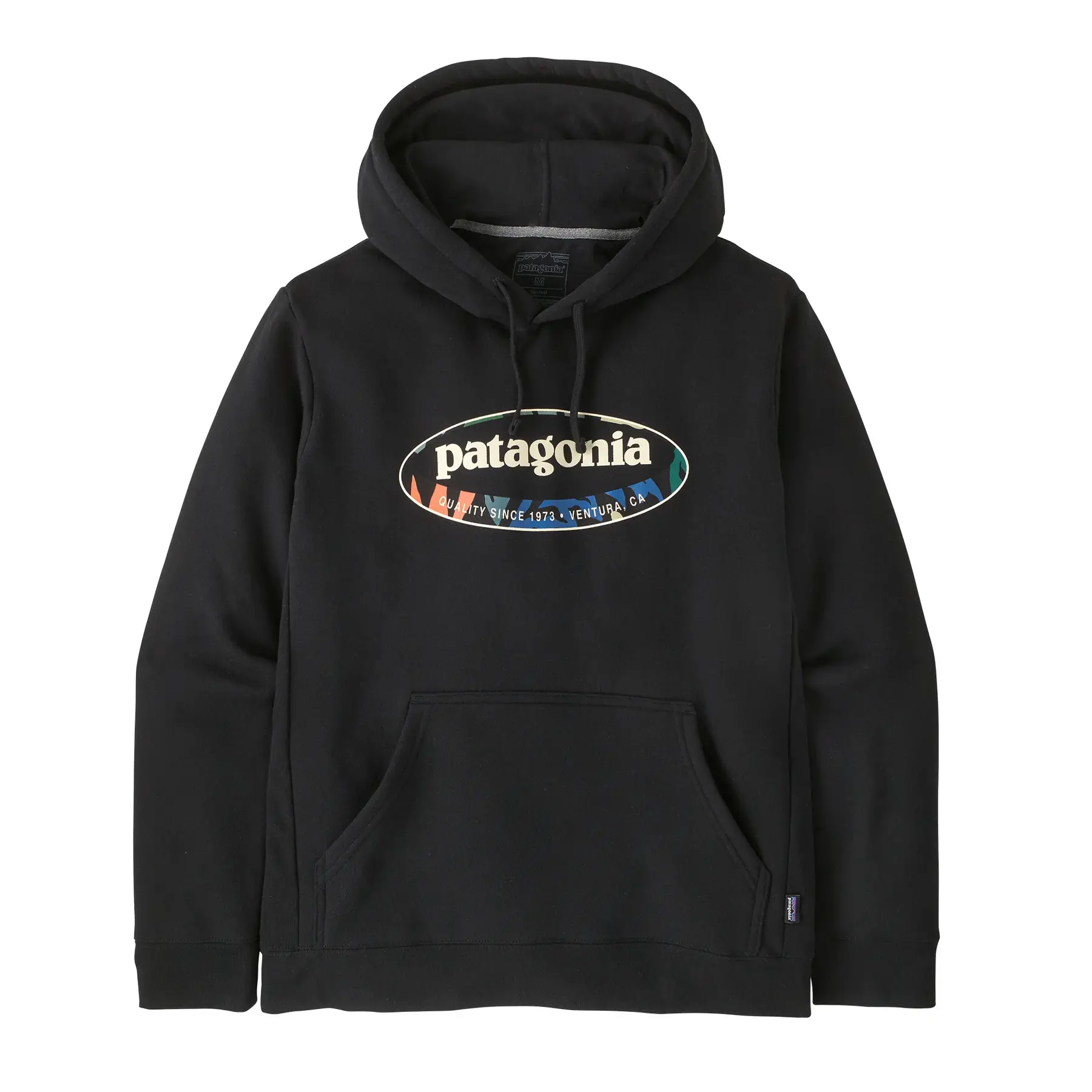 Sweatshirt à capuche Patagonia Oval Logo Uprisal