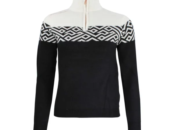 Pull col roulé 1/2 zip femme Peak Mountain