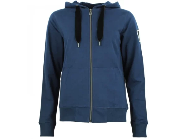 Sweatshirt coton full zip femme Peak Mountain French Terry