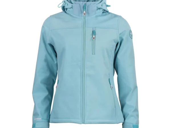Veste à capuche softshell femme Peak Mountain Aclaude