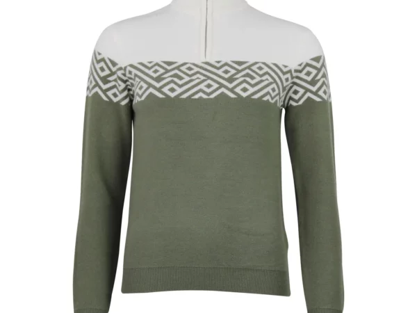 Pull col roulé 1/2 zip femme Peak Mountain Akar