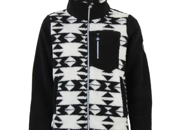 Polaire zippé poche poitrine femme Peak Mountain Sherpa 350G