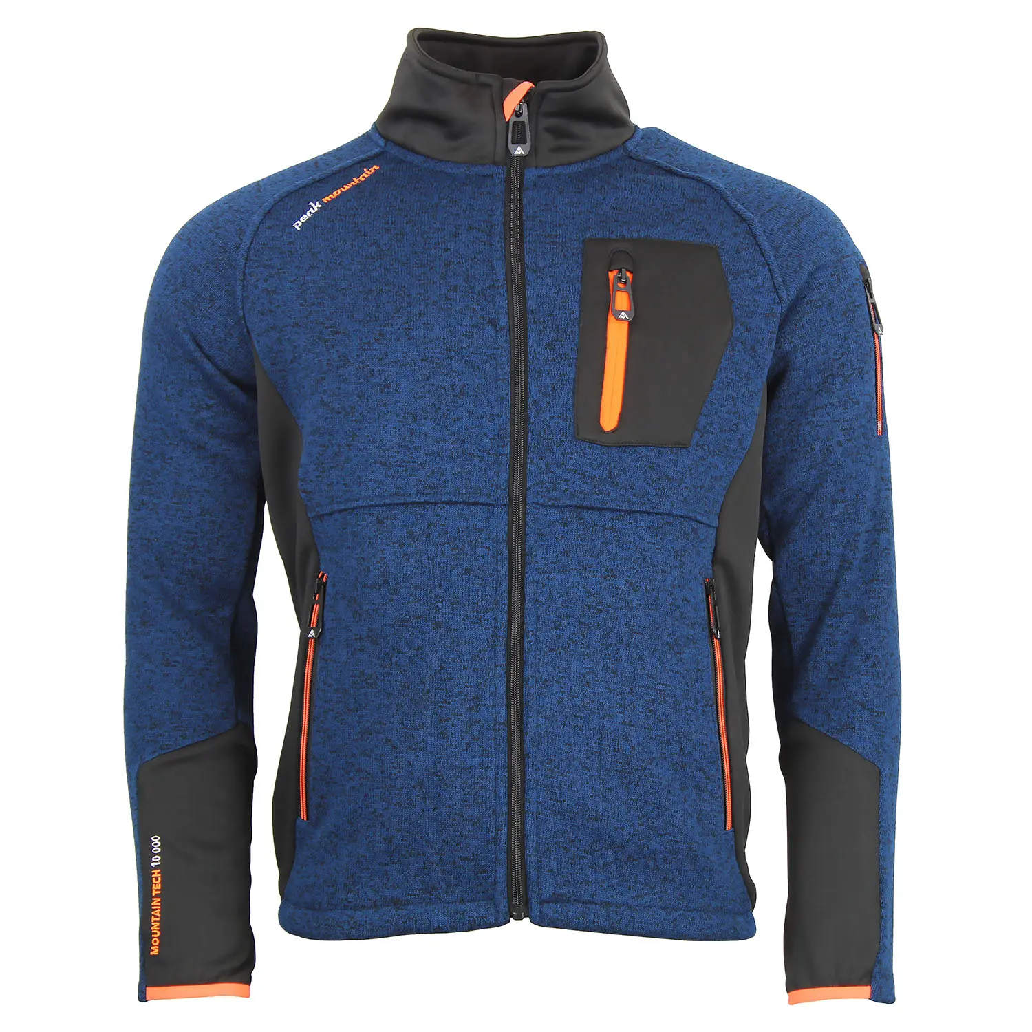 Blouson polaire bi-matière Peak Mountain Club