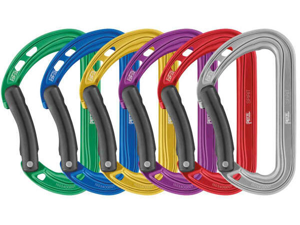 PETZL SPIRIT BENT GATE 6 PACK