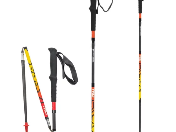 Bâton de trail TSL Trail Carbon 4 Ultra Mid Fire