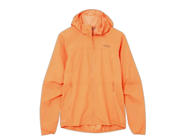 Veste imperméable à capuche femme Rab Windgather
