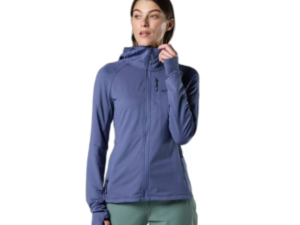 Sweatshirt à capuche texturé à couche intermédiaire femme Rossignol