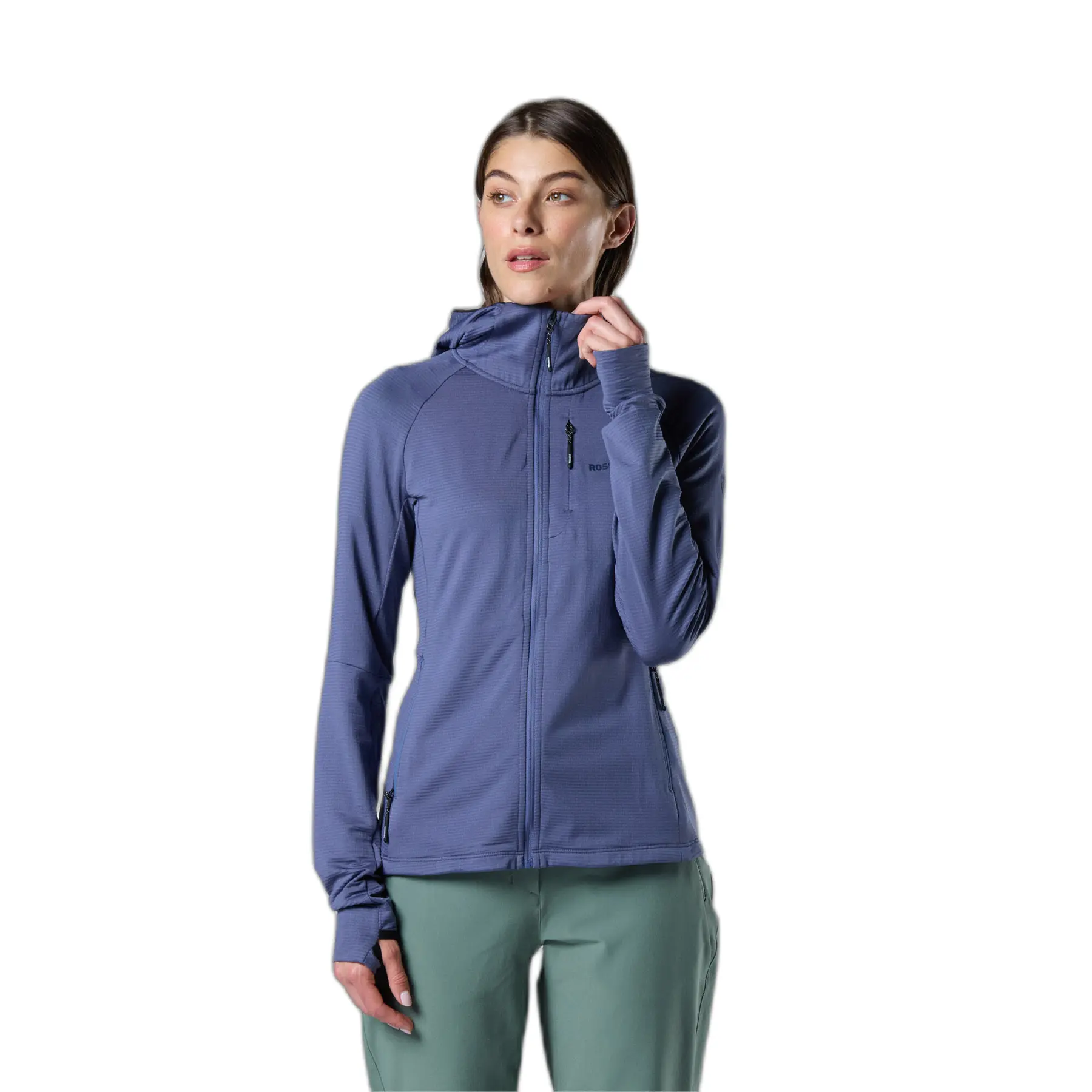 Sweatshirt à capuche texturé à couche intermédiaire femme Rossignol