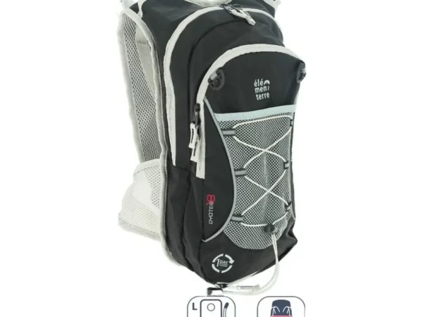 Sac à dos + poche hydratation Élémenterre Dyoter 18 L