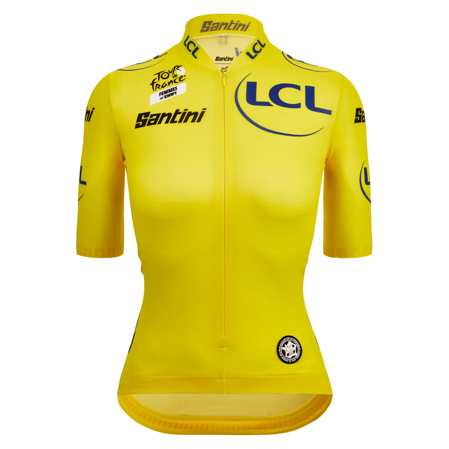Maillot leader du classement général femme Santini Tour de France