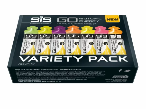 Variétés de gel énergétique Science in Sport Go Isotoni (x7)