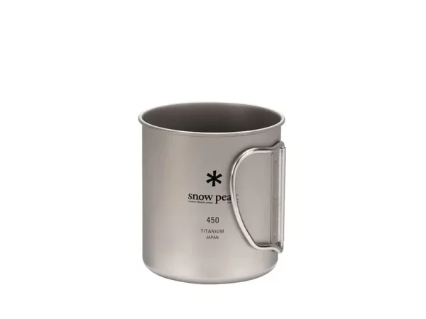 Mug en titane simple paroi Snow Peak 450