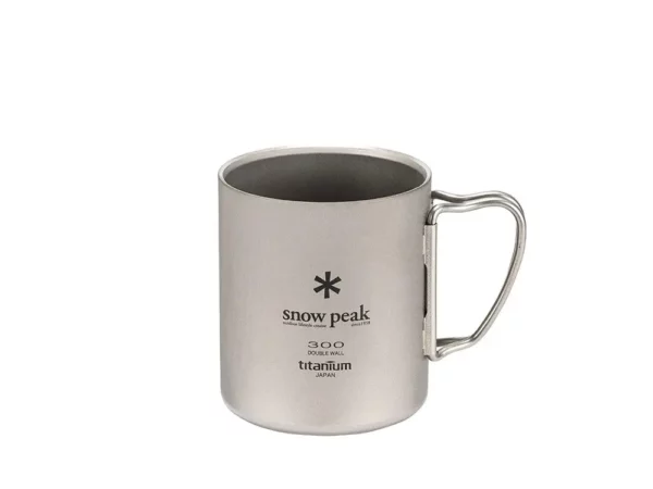 Mug en titane double paroi Snow Peak 300