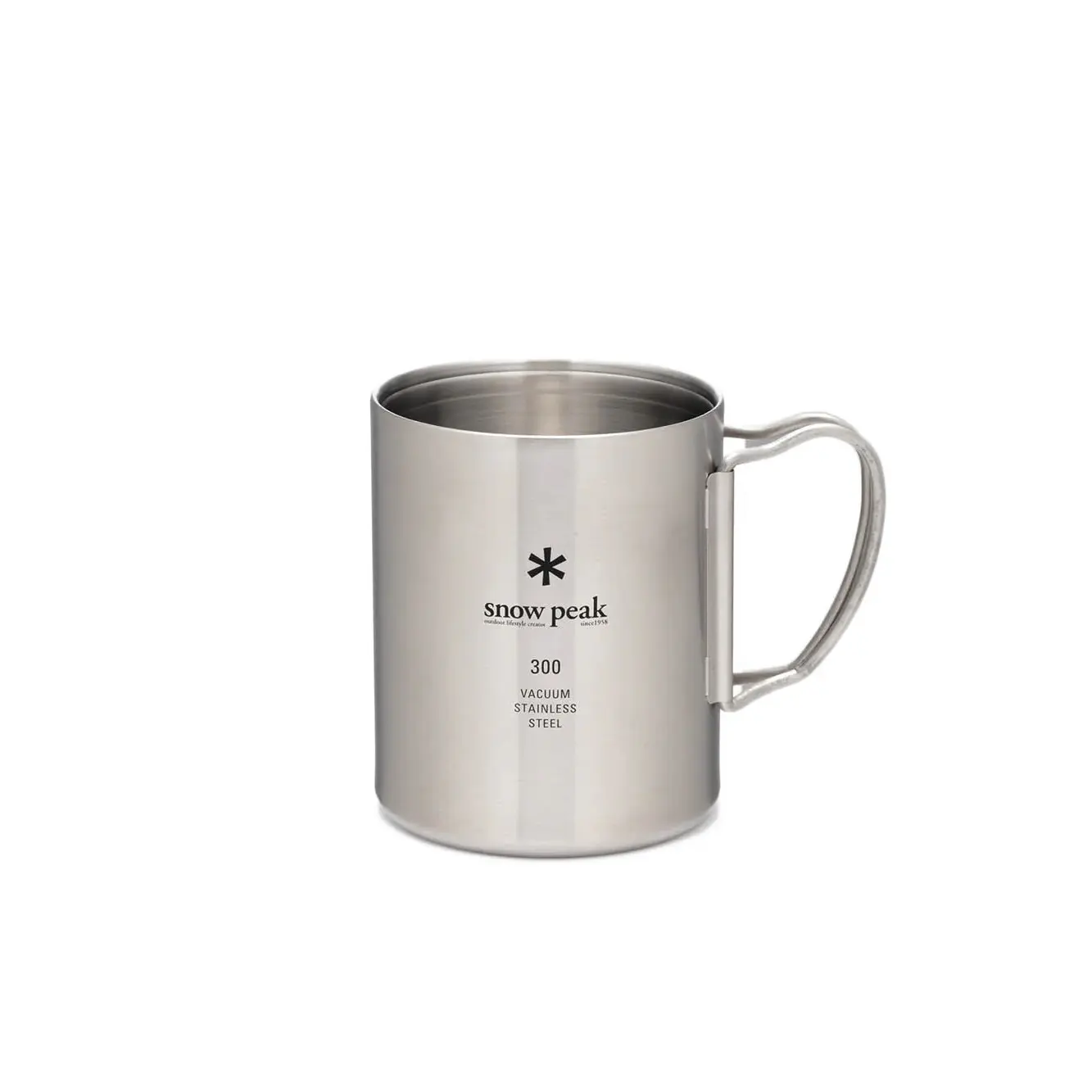 Mug isotherme en acier inoxydable Snow Peak 300