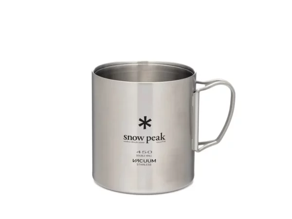 Mug isotherme en acier inoxydable Snow Peak 450