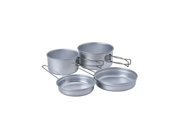 Set de cuisine multi-usages en aluminium Snow Peak Compact