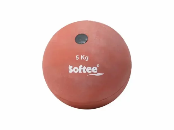 Poids à lancer en caoutchouc Softee 5Kg