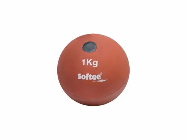Poids à lancer en caoutchouc Softee 1Kg