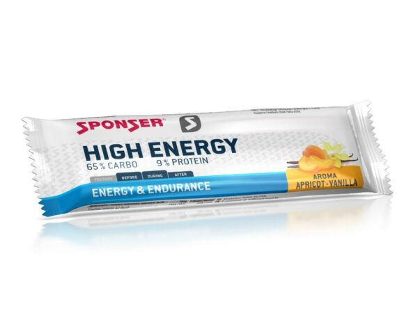 High Energy Bar - Apricot-Vanilla (30 x 45g)