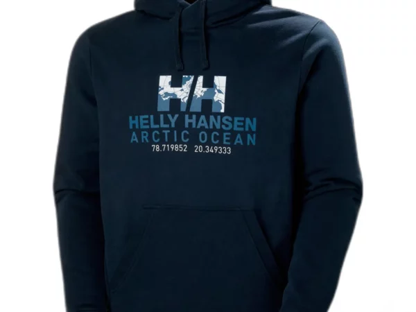 Sweatshirt à capuche Helly Hansen arctic ocean