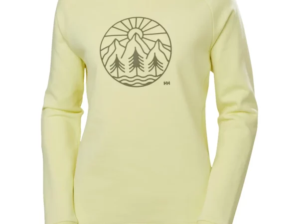 Sweatshirt cotton femme Helly Hansen F2 Organic