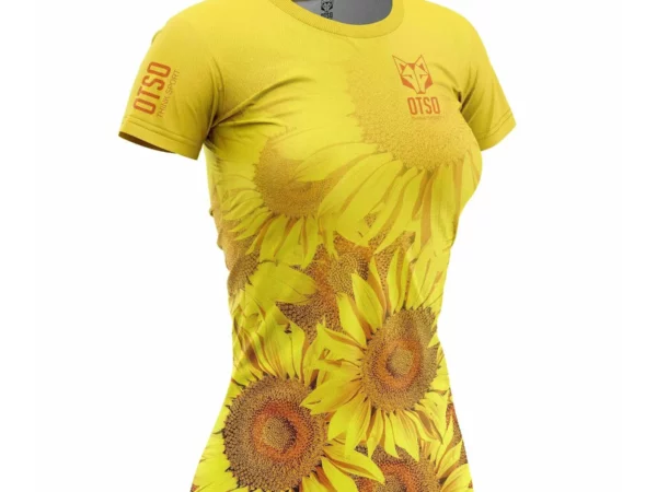 T-shirt femme Otso Sunflower