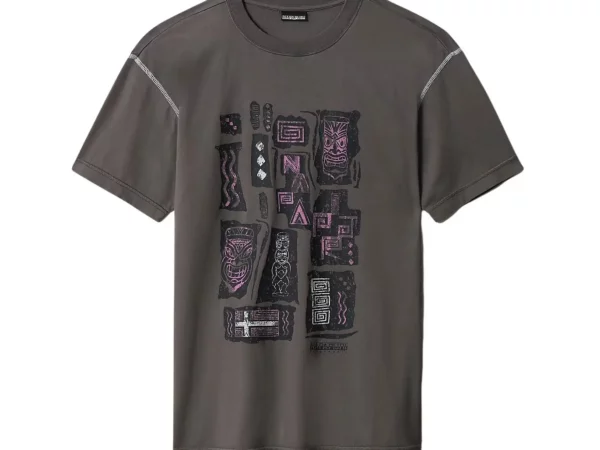 T-shirt Napapijri Kee Grey Gargoyle