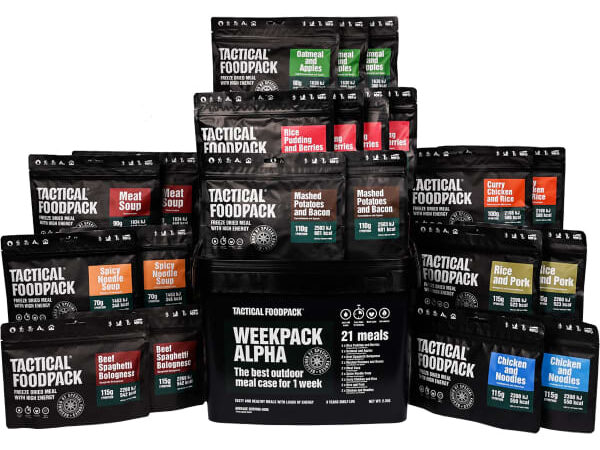 TACTICAL FOODPACK FOODPACK WEEKPACK ALPHA 2080G