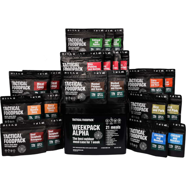 TACTICAL FOODPACK FOODPACK WEEKPACK ALPHA 2080G