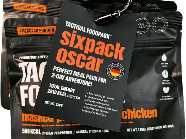 TACTICAL FOODPACK SIXPACK OSCAR 640G