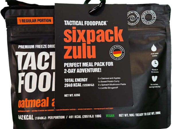 TACTICAL FOODPACK SIXPACK ZULU 635G
