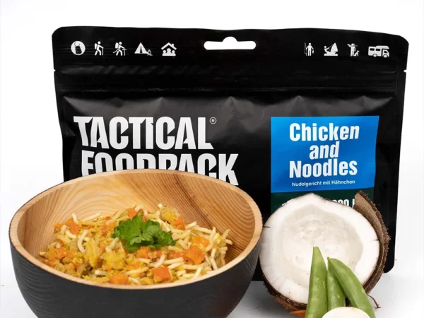 Ration de survie - Nouilles au poulet Tactical Foodpack