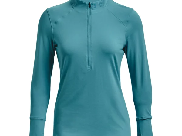 Maillot 1/2 zip femme Under Armour Qualifier Run 2.0
